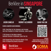 Berklee Clinics at School of Music and the Arts (SOMA) Singapore