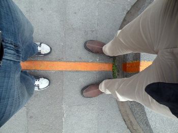 2010_binsummit_quito_line 2010 Sam Skau and I standing on the equator in Ecuador.
