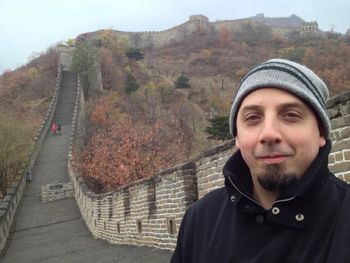 2012_great_wall_1 2012 at the Great Wall in December. Hauntingly quiet. It snowed too.
