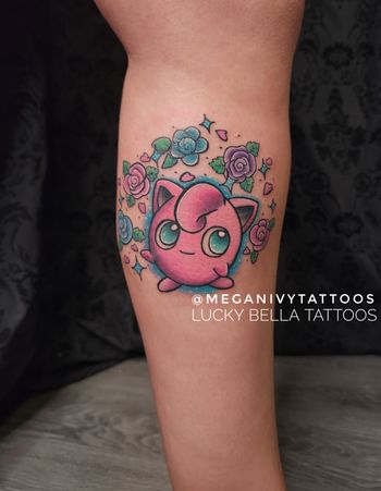 Pokemon tattoo by Megan Ivy
