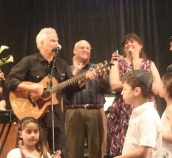 concert with Craig Taubman 2011
