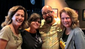 With Susan Messing, Tom Booker & ellen Stoneking at The Annoyance Theater 25th Anniversary
