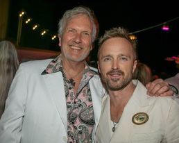 ‘Anthony Ausgang with Jessie Pinkman. (Aaron Paul)’
