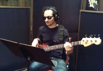 Tony Tino - Plutonium in session at M&I Recording Studios, NYC
