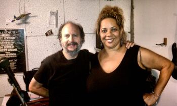 Backup vocal session with Connie Harvey post-session with the great Connie Harvey, "To Be With You"
