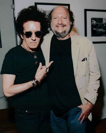Willie Nile and Mark Cohen at the Ken Regan Gallery Willie and Mark at the Ken Regan Gallery after a MacDougal St. dinner, July 8, 2015
