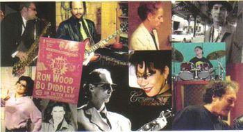 Moments of Grace collage The Spirits - (top l-r): Dan Cipriano, Mark Cohen, Rusty Cloud, Michael Blake; (bottom row l-r): Leslie Hughes, Colleen MacMahon, Jim Satten, Connie Harvey, Cliff Hackford, Ira Yuspeh

