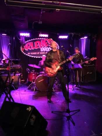 at Arlene's Grocery Dec. 11, 2016 Mark Cohen (guitar, vocal), Jivie (piano - off camera), Cliff Hackford (drums), Tony Tino (bass)
