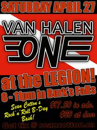 VAN HALEN ONE! Sean Cotton's Rock'n'Roll B-Day Bash!