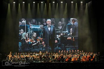 Official photograph from concert with Andrea Bocelli concert, SSE Arena Belfast, 22/9/22. Photographer Simon Graham - https://www.simongraham.photography
