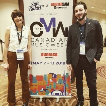 Photo #1 "Having a blast & learning lots @ the Canadian Music Week in Toronto!!! So grateful to have been given the opportunity to attend the 4 day Music Summit!" Chanelle *May 12, 2018 - Sheraton Centre Toronto Hotel, Toronto, Canada
