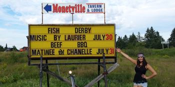 Chanelle Albert @ the Monetville Tavern & Lodge - Photo #1 *July 31, 2016 Monetville, Ontario
