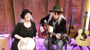 Joe Kidd & Sheila Burke on stage @ 20 Front Street Concert Venue - Lake Orion Michigan

