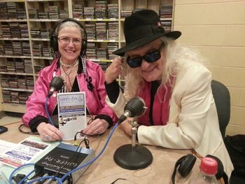 Joe Kidd & Sheila Burke in studio interview and premier of 'Two Sides Of The Truth' written for WHFR
