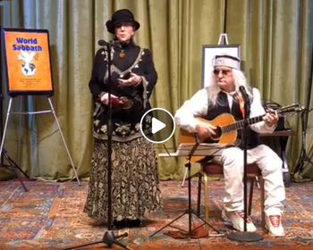 Joe Kidd & Sheila Burke in concert for World Sabbath Day Interfaith celebration @ Islamic House of W
