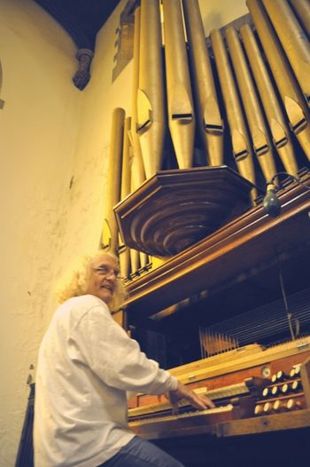 Joe Kidd with pipe organ @ Spirit of Hope Church - Detroit Michigan
