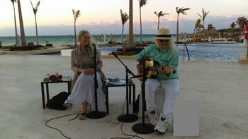Joe Kidd & Sheila Burke @ Cinco De Mayo Festival, Hyatt Ziva Resort Hotel - Cancun Mexico
