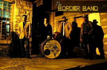 Border Band at the depot (with Robb) -- 2005

