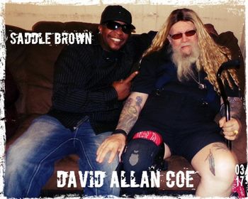 Saddle Brown With David Allan Coe
