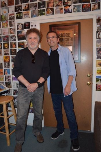 Marty Rifkin and I recording for my 3rd CD - release date SUMMER 2020
