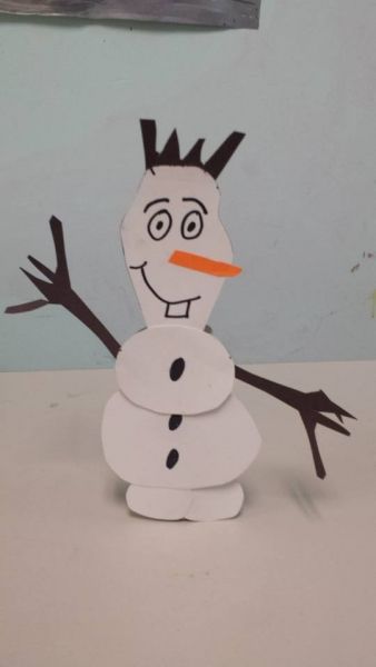 Olaf ( art class 4 kids)
