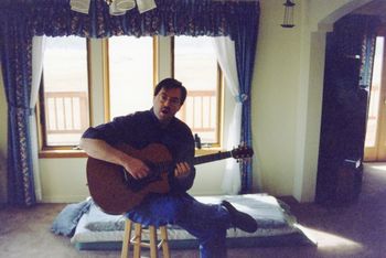 20 At Dan Smith's in Susanville '99, rehearsing for the "Guitar Heaven" concert.
