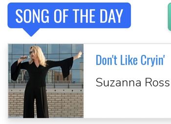 SONG OF THE DAY on ALL ABOUT JAZZ. 9/16/2023
Don't Like Cryin', words & music by Suzanna Ross
