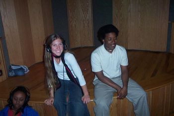 Angelica and Steven At Different Fur Recording Studio
