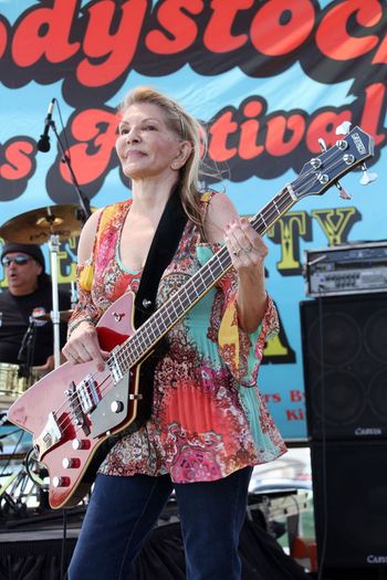 Sharon Butcher rocking the blues

