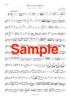 Flute Concerto in D KV314 PARTS COMPLETE SET