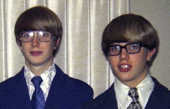 Wayne and Tom 1970s
