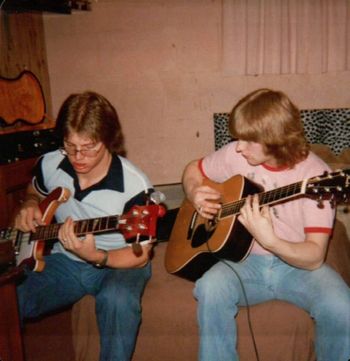 Tom and Wayne, c.1979
