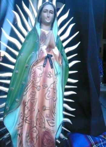 Our Lady, on the streets of Ensenada, Mexico
