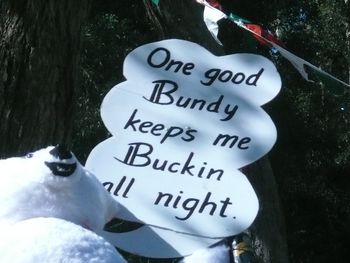 '...those Bundy Bears know how to have a good time'
