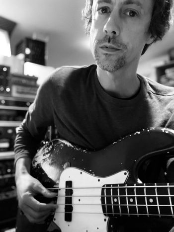 Julia - Pete Donnelly on his iconic Fender Bass
