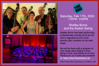 Shelley Burns and The Avalon Swing
