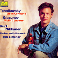 Tchaikovsky / Glazunov Violin Concerto by Kurt Nikkanen / Yuri Simonov / London Philharmonic