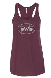 New for 2023: PWB Maroon Ladies' Tank Top
