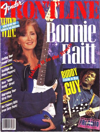 On the cover with Bonnie Raitt
