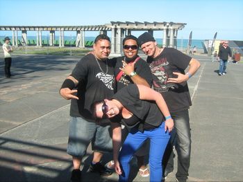 James Otene and Maui Whaanga gigging with us

