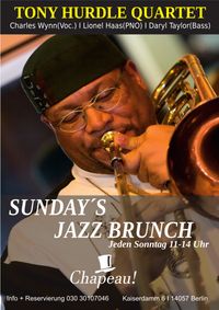 Tony Hurdle's Quartet  "Sunday's Brunch"