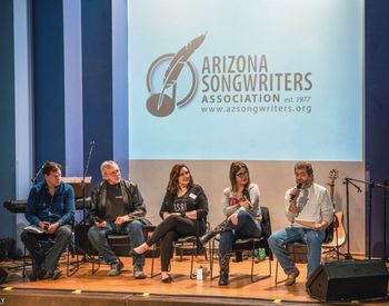 January - 2019 Participating in a panel discussion at the 23rd Annual AZ Songwriters Gathering

