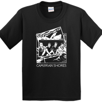 Cambrian Shores White on Black Album Shirt