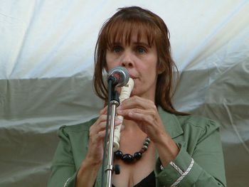 Donna Creighton at Home County Folk Festival
