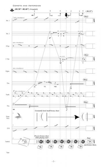 Celestial Spheres Score 2005 Excerpt from Celestial Spheres
