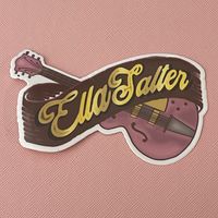 Ella Salter Logo Sticker 4 inch