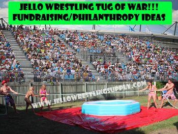 Jello Tug of War Philanthropy event
