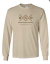 BSB T-Shirt Long Sleeve Cream with Brown