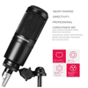 Audio Technica AT2020 Wired Cardioid Condenser Microphone Professional Live Recording Vocal Pro Studio Mic