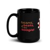 "Beans, Beats, & The Boogie" 15oz Mug 